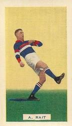 1934 Hoadley's Victorian Footballers #39 Alan Rait Front